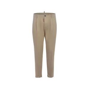 Dsquared² Beige Cotton Chino Men's Pants
